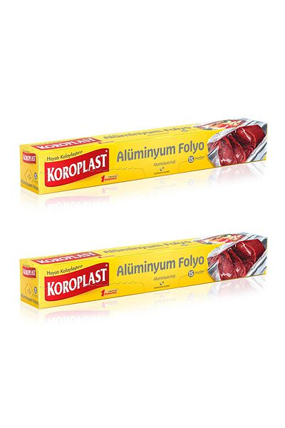 Koroplast 15 Meters X 2 Pieces Aluminum Foil