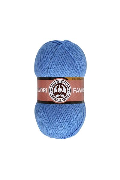 Ören Bayan Knitted Rope Blue Knitting - Favorite Model (015)