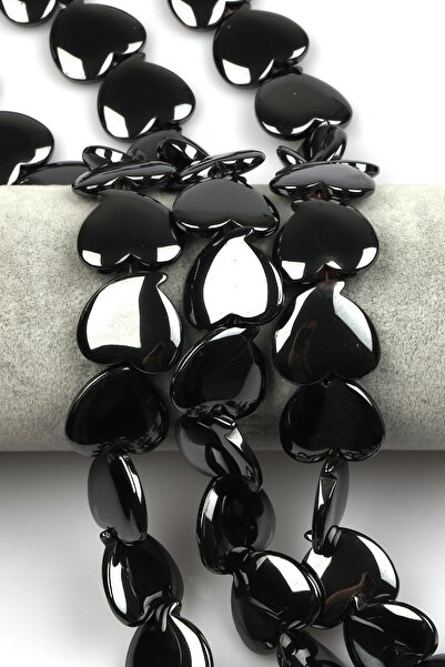 Alibaba Doğaltaş سلسلة الهيماتيت 18 × 20 ملم نموذج قلب