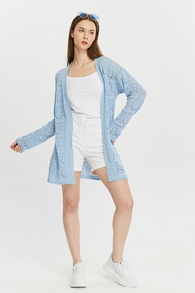 Fanori Woman Cardigan din tricotaje din bumbac de sezon nou