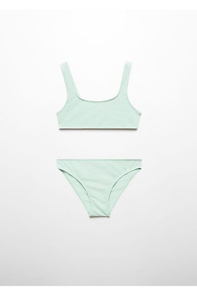 MANGO Kids Strukturierter Bikini