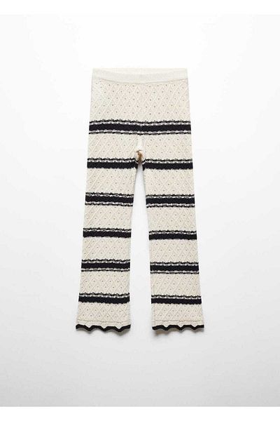 MANGO Kids Ecru Pants for Kids