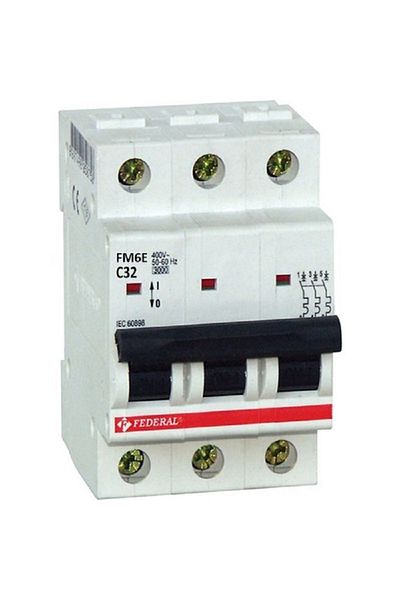 Federal Elektrik فيدرال فيوز 3c 40A 6ka FM6E 9EG-C0633-0D40