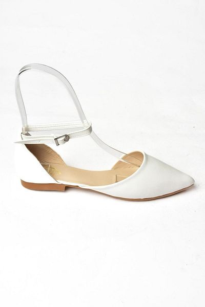 Fox Shoes S726299709 Weiße Ballerinas für Damen