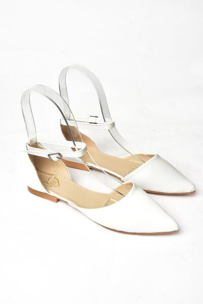 Fox Shoes S726299709 Weiße Ballerinas für Damen