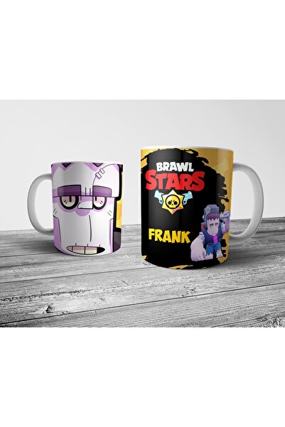 Pixxa Brawl Stars Frank Kişiye Özel İsimli Kupa Bardak