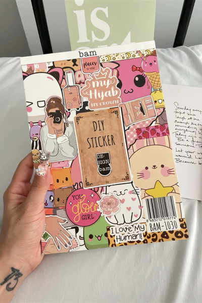 EFBUTİK DIY Sticker Kitabı Bam