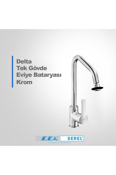 Eca Delta Swan Eviye Kitchen Faucet--102108633