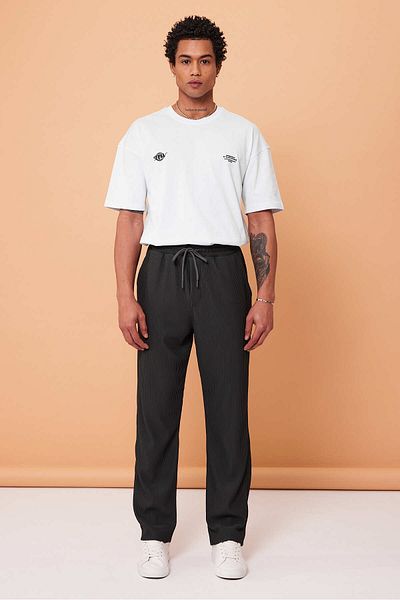 Weyeze Af-Y22004Lns Model Jacquard Fabric Trousers