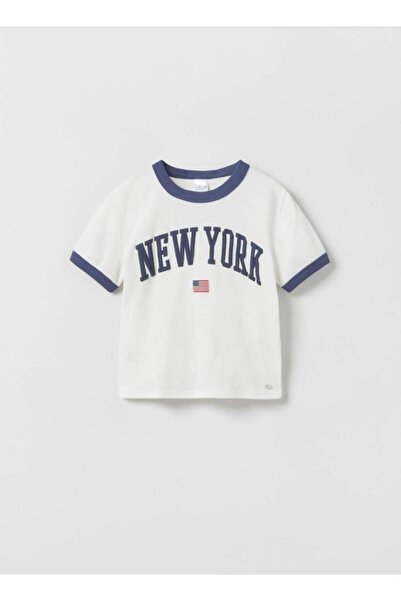 SeaBubbles New York Girl's Crop T-Shirt