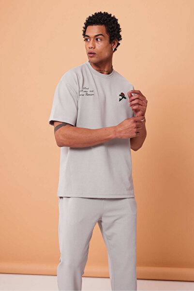 Weyeze Af-Y37035Lns Model Jacquard T-Shirt