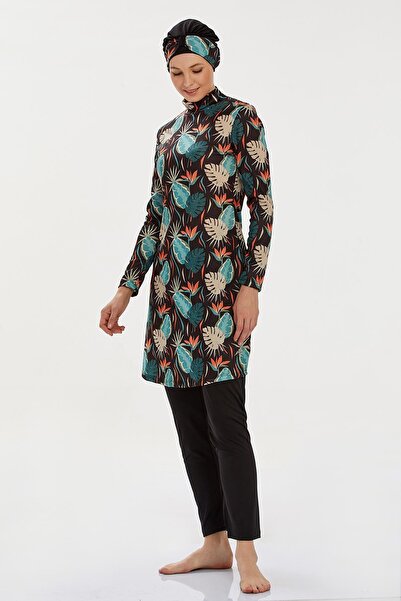 REMSA Lycra Full Covered Hijab Swimsuit Hadley 9209 Black