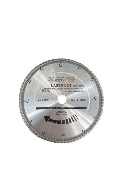 ömer kaya SOMA Elmas Alüminyum Testere 250 Mm  250x80 DİŞ