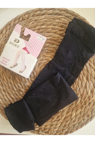 LİA Underwear Düz Renk Çocuk Külotlu Çorap