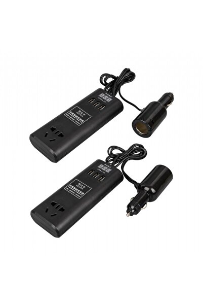 Powermaster 12v/24V To 220V Çok Fonksiyonlu USB Araç İnvertörü
