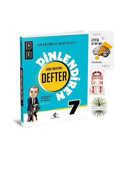 EKER EKERTEST 7.SINIF DİNLENDİREN KONU ANLATIM+ZİHİN DENEME+SÜPRİZ HEDİYE