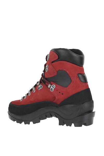 Lomer Italy Everest STX Waterproof Vibram 2.8 mm Leather Men's Boots Red (Auto Crampon Compatible)