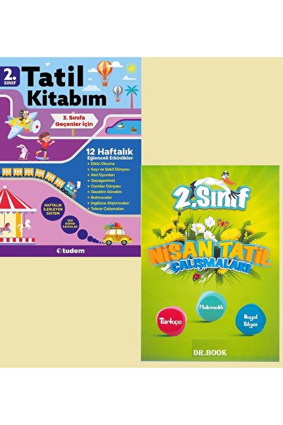 Dr.BOOK Tudem 2. Sınıf Tatil Kitabım 2.sınıftan 3.sınıfa Geçenler İçin + BİLG...