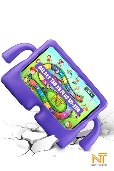 Nezih Case Full Protective Drop-Proof Tablet Case for Samsung Galaxy Tab A9 SM-X110 Compatible Kids