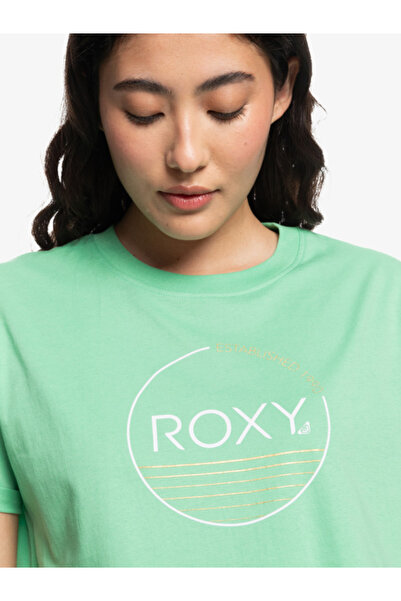 Roxy Γυναικείο φαρδύ μπλουζάκι Noon Ocean ERJZT05698