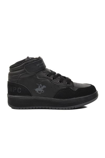 Beverly Hills Polo Club Po-10303-P Black Kids Hi Sneaker