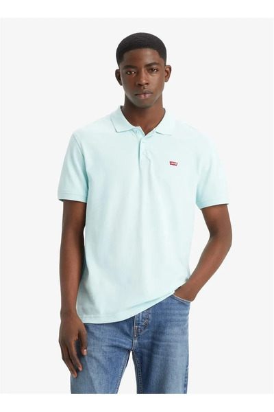 Levi's Levis Levis Düz Mavi Erkek Polo T-Shirt A2085-0003_LEVIS HM POLO CLASSIC