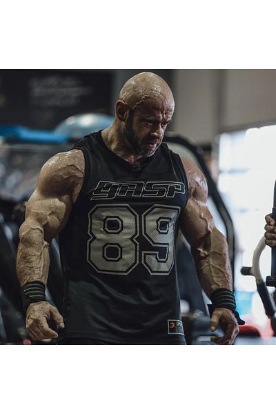 GASP O.G Mesh Tank Μαύρο
