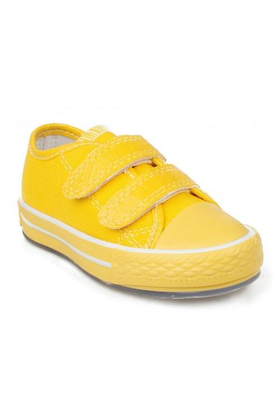 BUCKHEAD Buck4030 Chuck Kids Lighted Yellow Linen Shoes