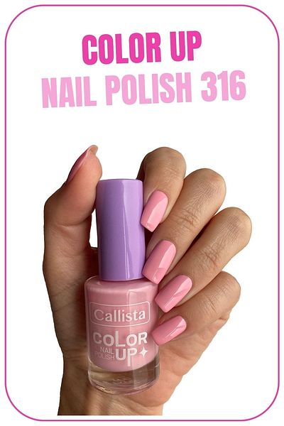 Callista Color up Nail Polish Nail Polish 316 My Milkshake - Pink