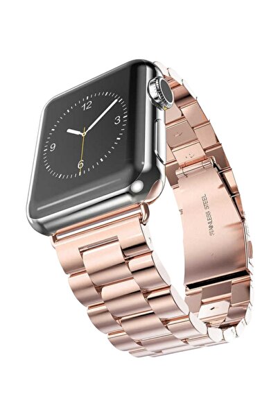 FirstModel Apple Watch Paslanmaz Çelik Kordon (42 MM / 44MM / 45MM/ 49 MM/SE/...