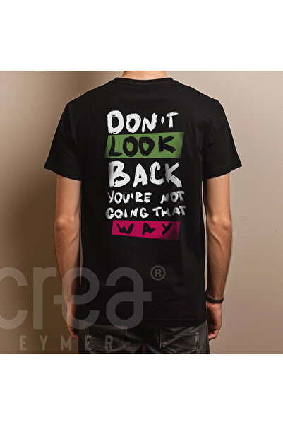 Crea Eymer Wear Ніколи не озирайся назад Дизайн з принтом Велосипедний комір ...