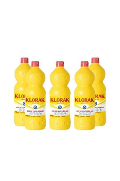Klorak Çamaşır Suyu 5 X 940 ml