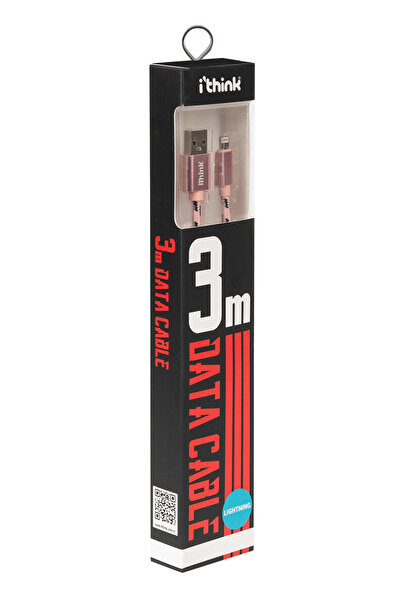 Ithink İTHİNK GOLD KABLO 3 METRE LİGHTNİNG K30A