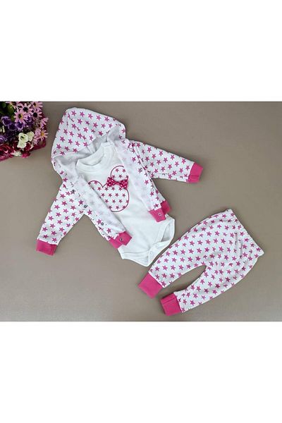 minibird baby TRIPLE CARDIGAN SUIT