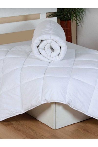 AYHOME Cuvertura cu personalitate dubla Antialergica Antibacteriana Anti-transpiratie Cuvertura alba Four Seasons Folosita