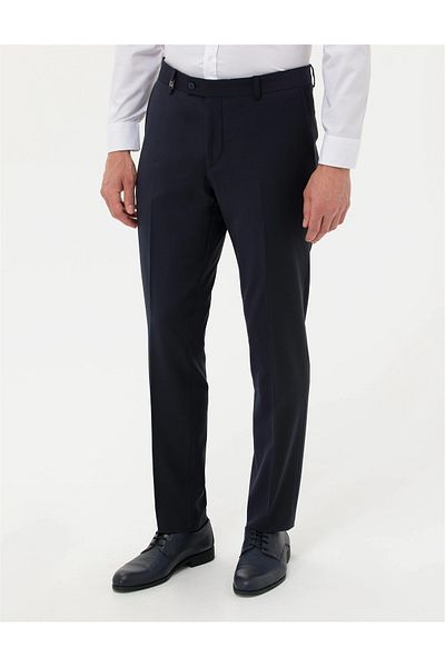 Pierre Cardin PİERRE CARDIN SUIT SLIM FIT FABRIC PANTS - NAVY BLUE