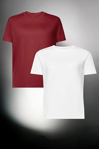 han elegant Πακέτο 2 μπλουζάκια μονόχρωμα βαμβακερά για κορίτσια και αγόρια 5...