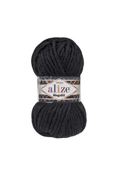 Alize Superlana Megafil 60 Μαύρο