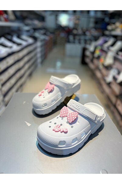 Hacıoğlu Ayakkabı Γυναικείες παντόφλες Rooter με ψηλή σόλα με αυτοκόλλητα