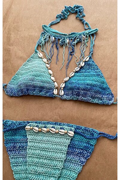 scyllastore Ocean Спеціальний дизайн Бікіні-комплект з аксесуарами у вигляді ...