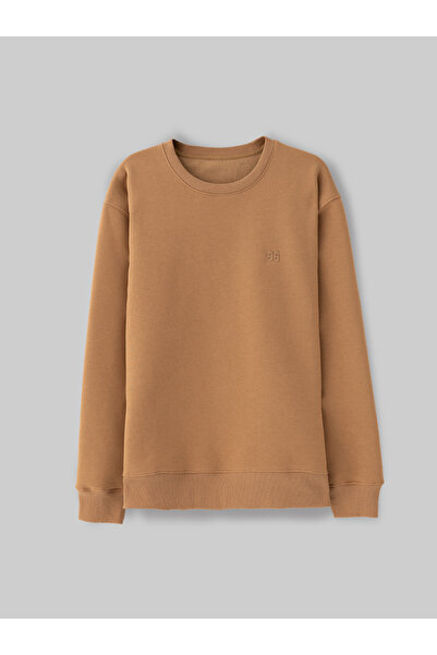 dg daag Bej Relaxed Fit Unisex Sweatshirt