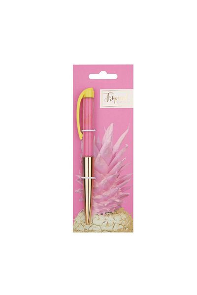 AGT Pyrus Ballpoint Pen Pink Pineapple