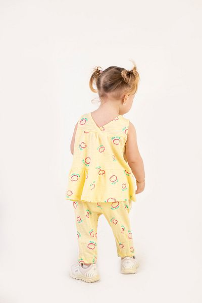 Harika KIDS Baby Girl Tunic Model Top and Bottom Set