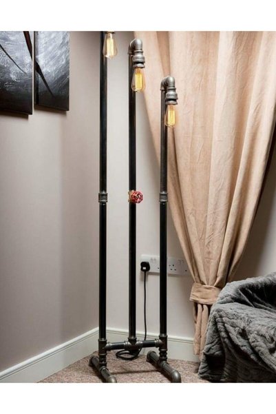 Blbndesign Dekoratif Salona Borudan Aydınlatma Lambader
