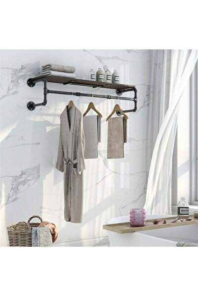 Blbndesign Dekoratif Borudan Raf Ve Askılık