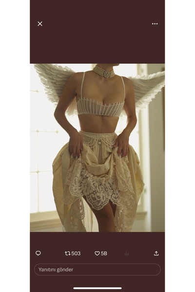 Jovela Inci vücut aksesuari bel zinciri