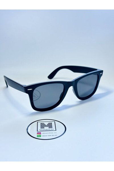 MOONMEE VAYF - Unisex Güneş Gözlüğü Siyah UV400 Korumalı
