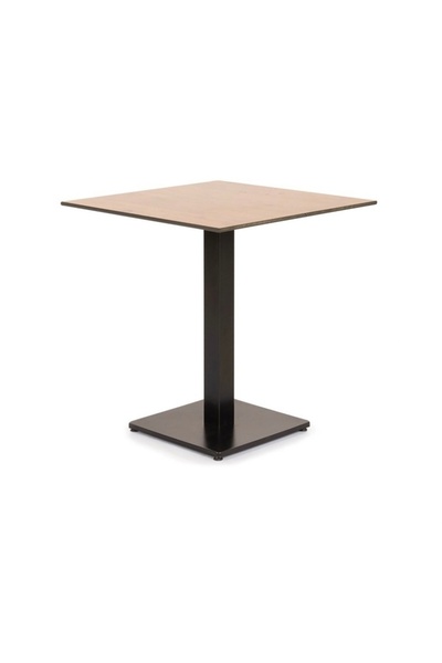 Resa mobilya design Kompakt Masa Dışmekan Masası 70x70 kare ayak