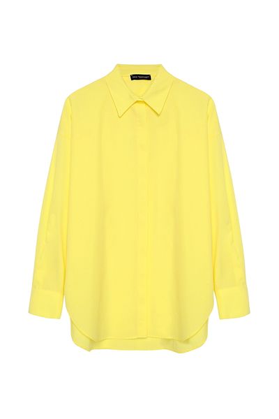 Quzu Oversize Shirt Yellow