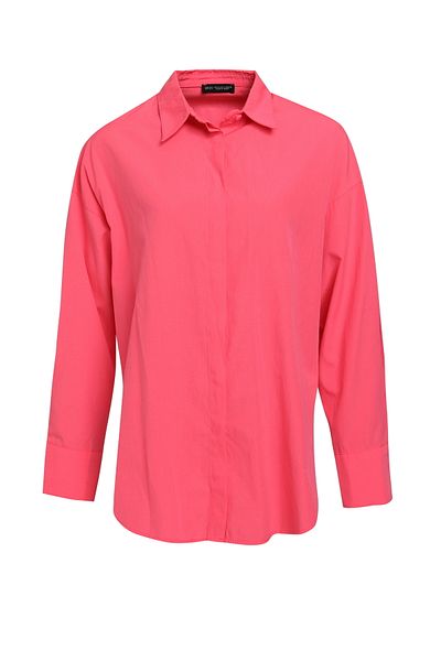 Quzu Cămașă Oversize Roz Neon